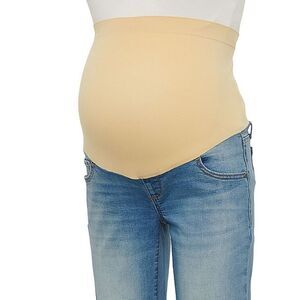Maternity a:glow Belly Panel Girlfriend Capri Jea
